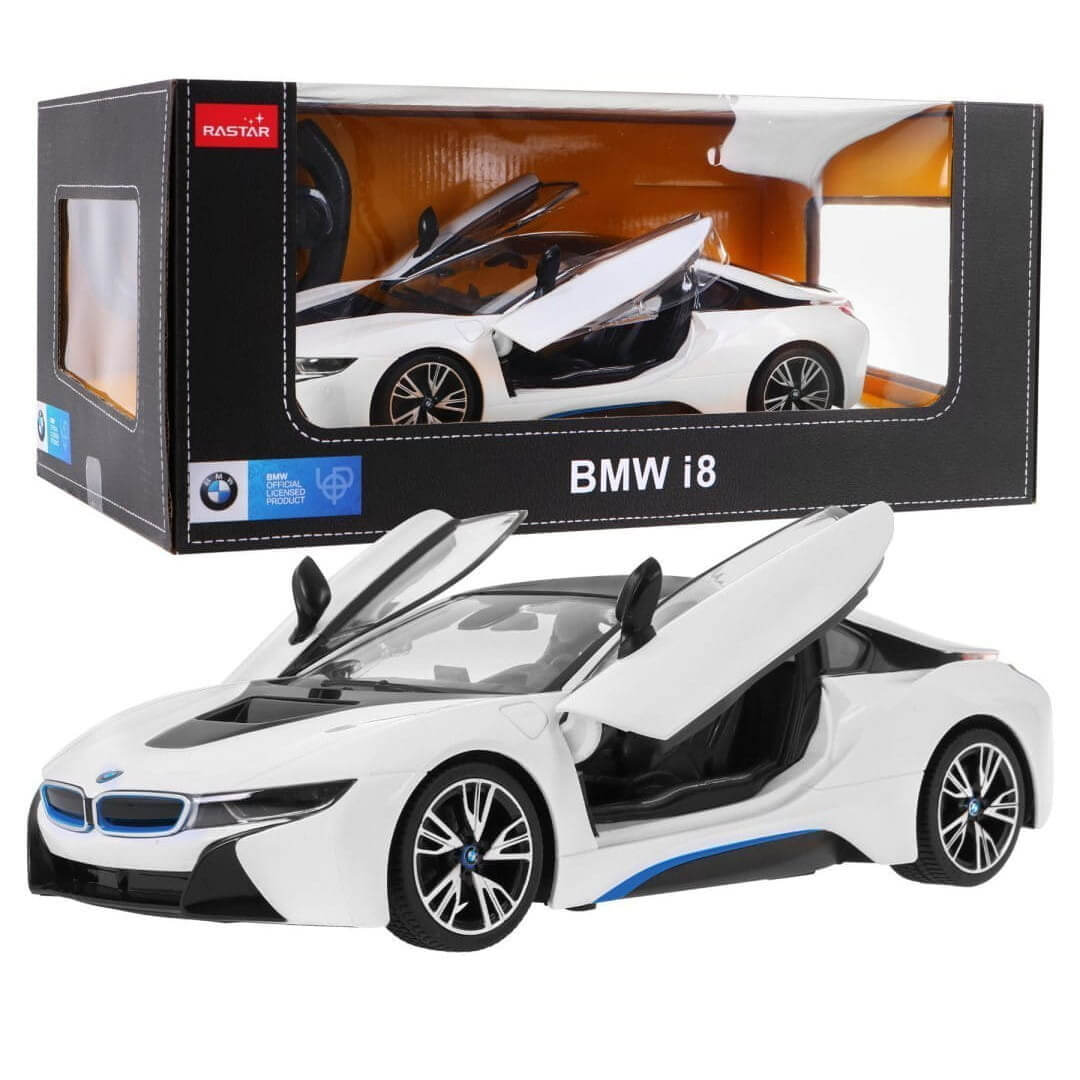 Zdalnie sterowane BMW i8 (i12) Coupé 1:14 RC Białe