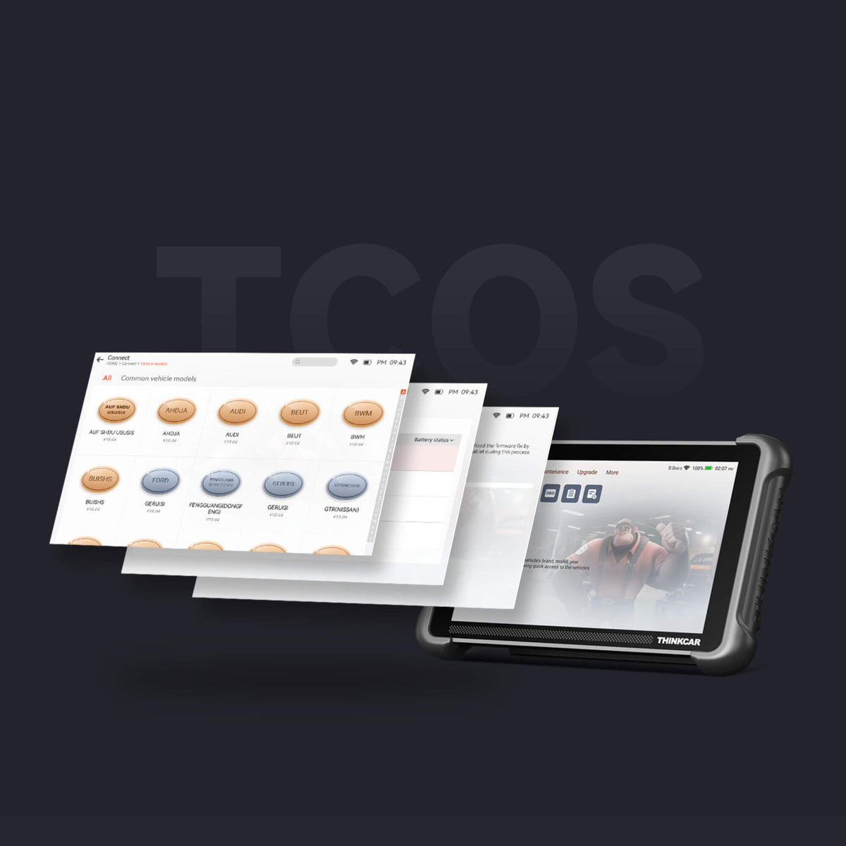 Tester diagnostyczny THINKCAR THINKTOOL EURO 191