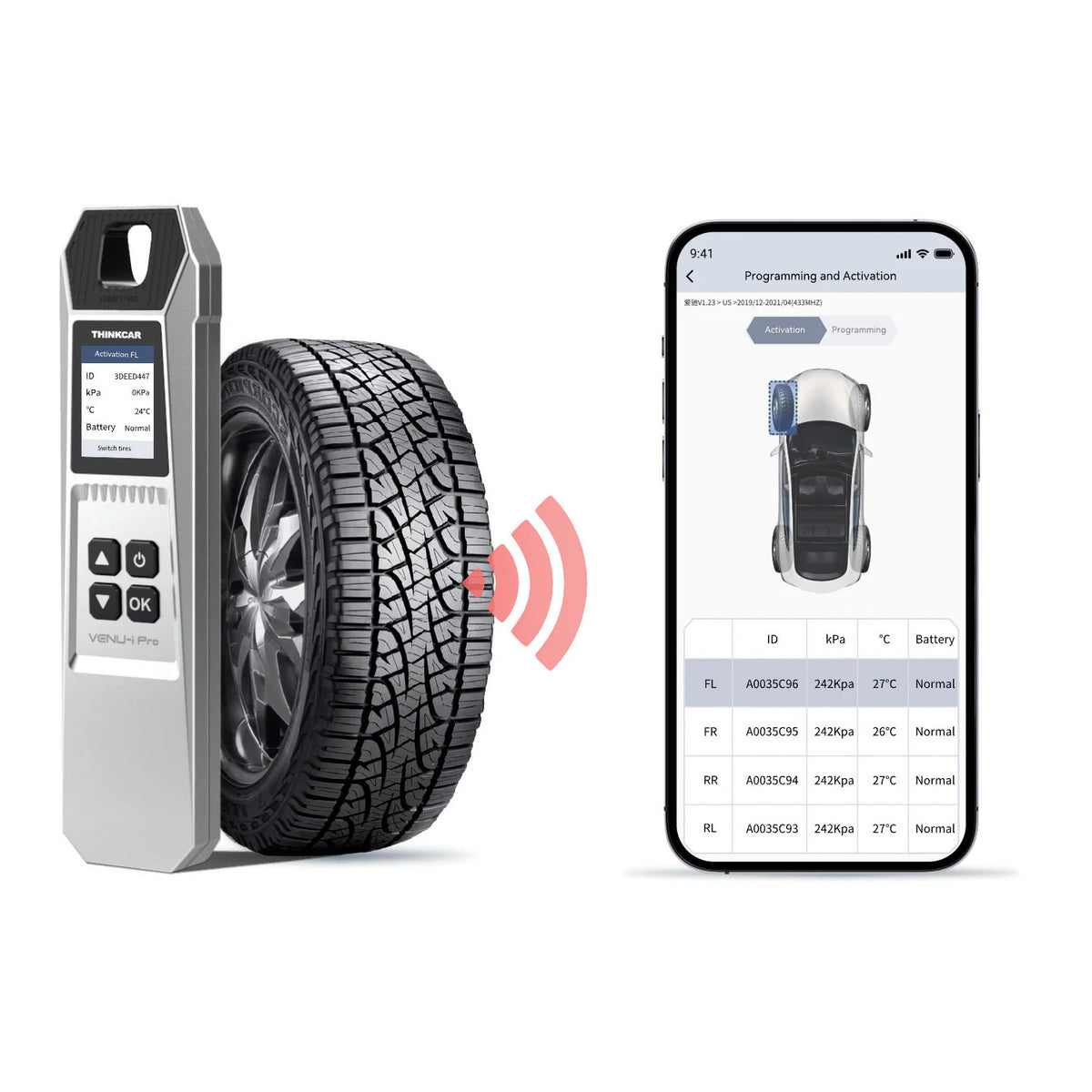 Narzędzie diagnostyczne TPMS THINKCAR VENU-i PRO