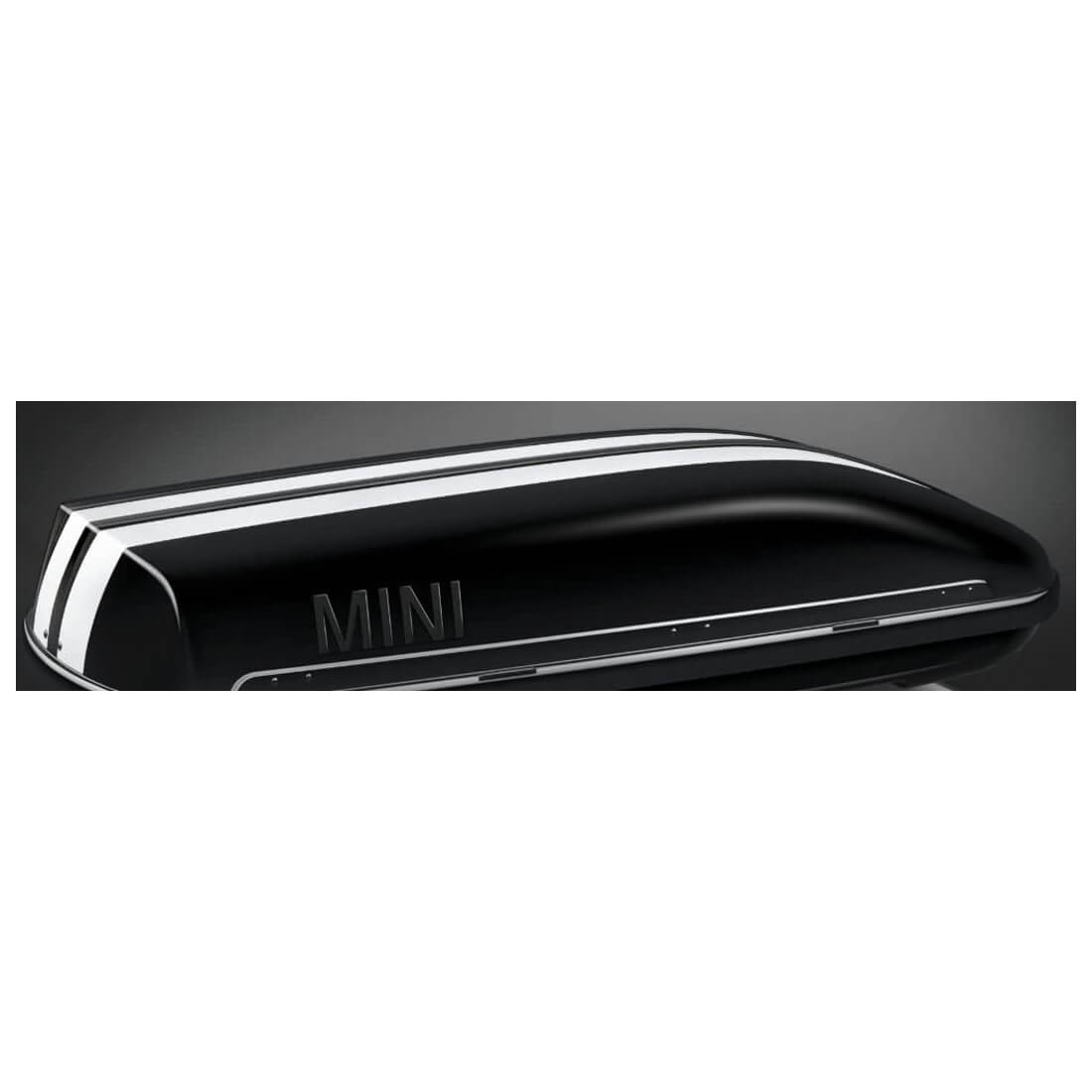 Białe pasy na Box dachowy MINI 320L 51142336751