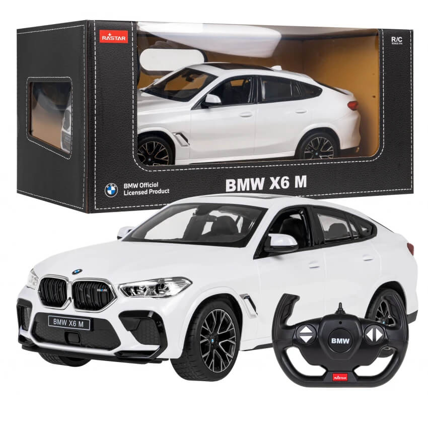 Zdalnie sterowane BMW X6 M (F96) 1:14 RC Białe
