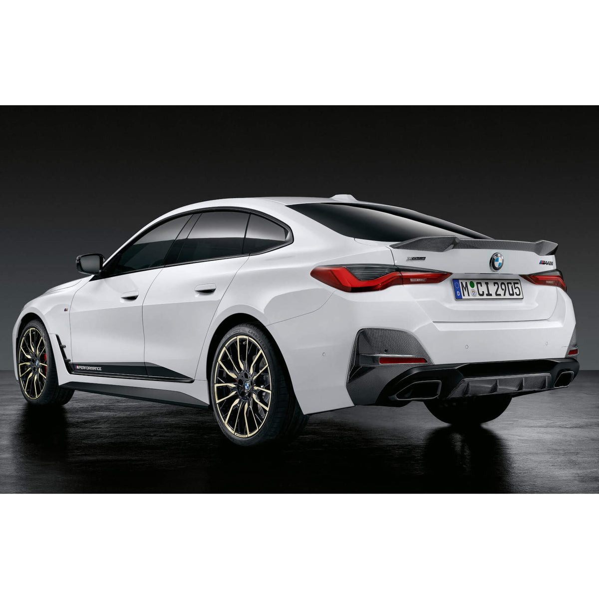 Tylny spoiler BMW M Performance Carbon Seria 4 (G26) 51195A36997