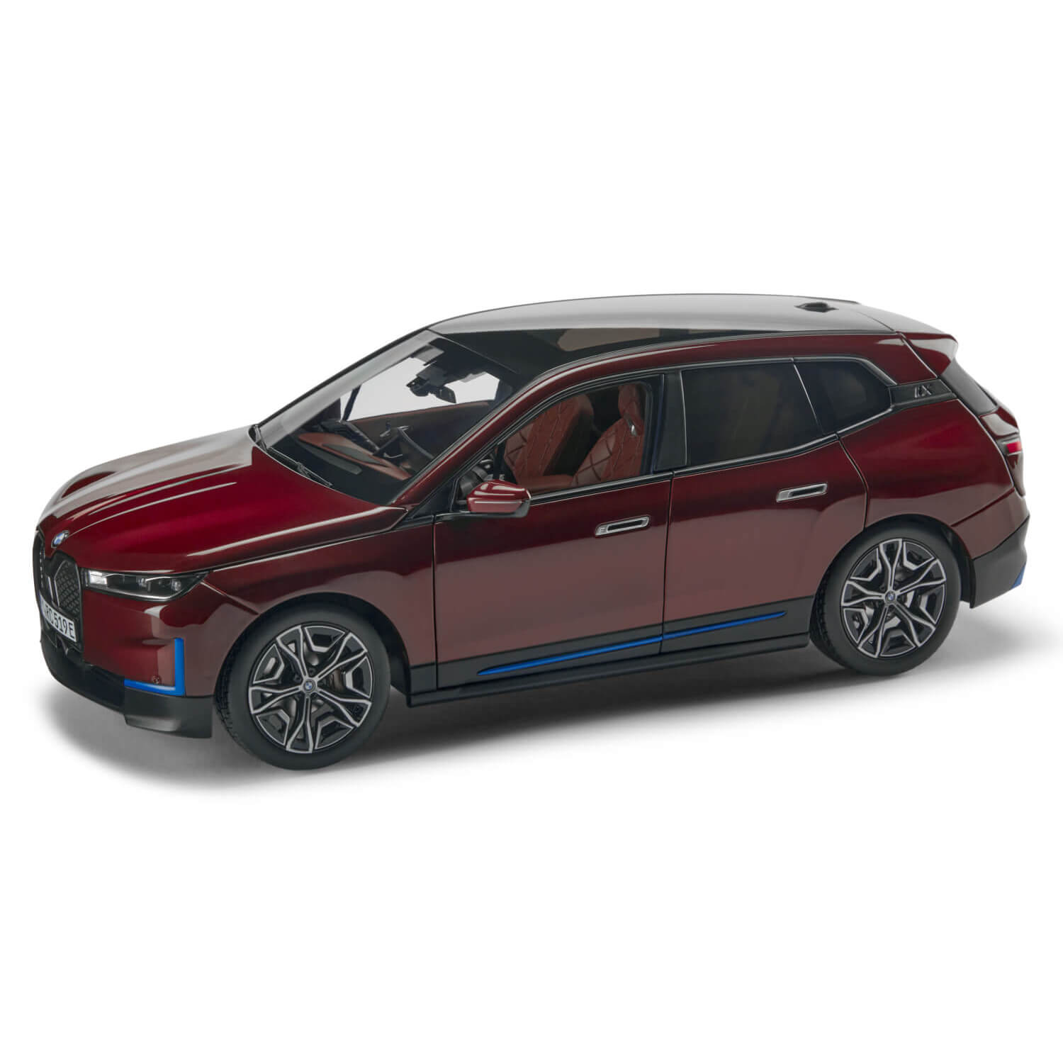 Miniatura BMW iX (i20) Dark Red Metalic 1:18 80435A8F297