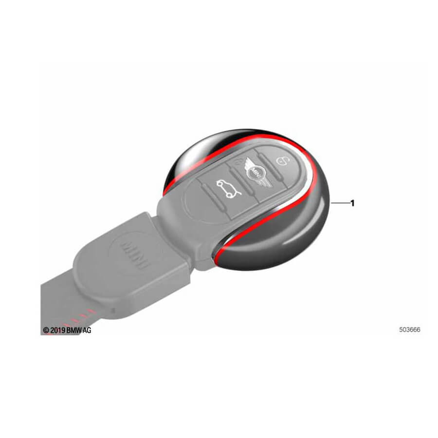 Etui na klucze MINI JCW PRO 82292469990
