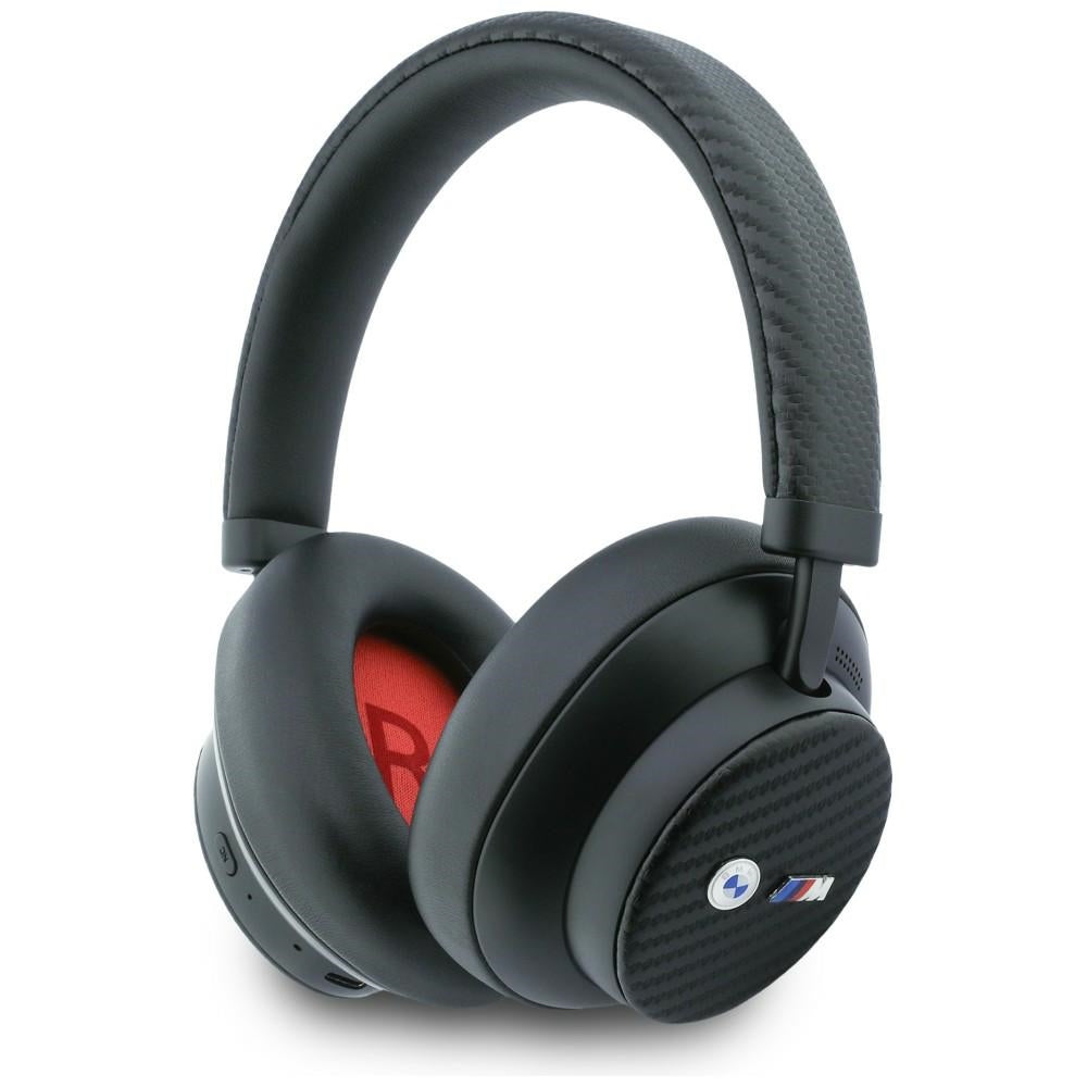 Słuchawki nauszne Bluetooth BMW M Carbon Black ENC 3666339593735 BMBHMIASPV083MCAFK Słuchawki nauszne BMW M Carbon Metal Logo Bluetooth ENC czarny