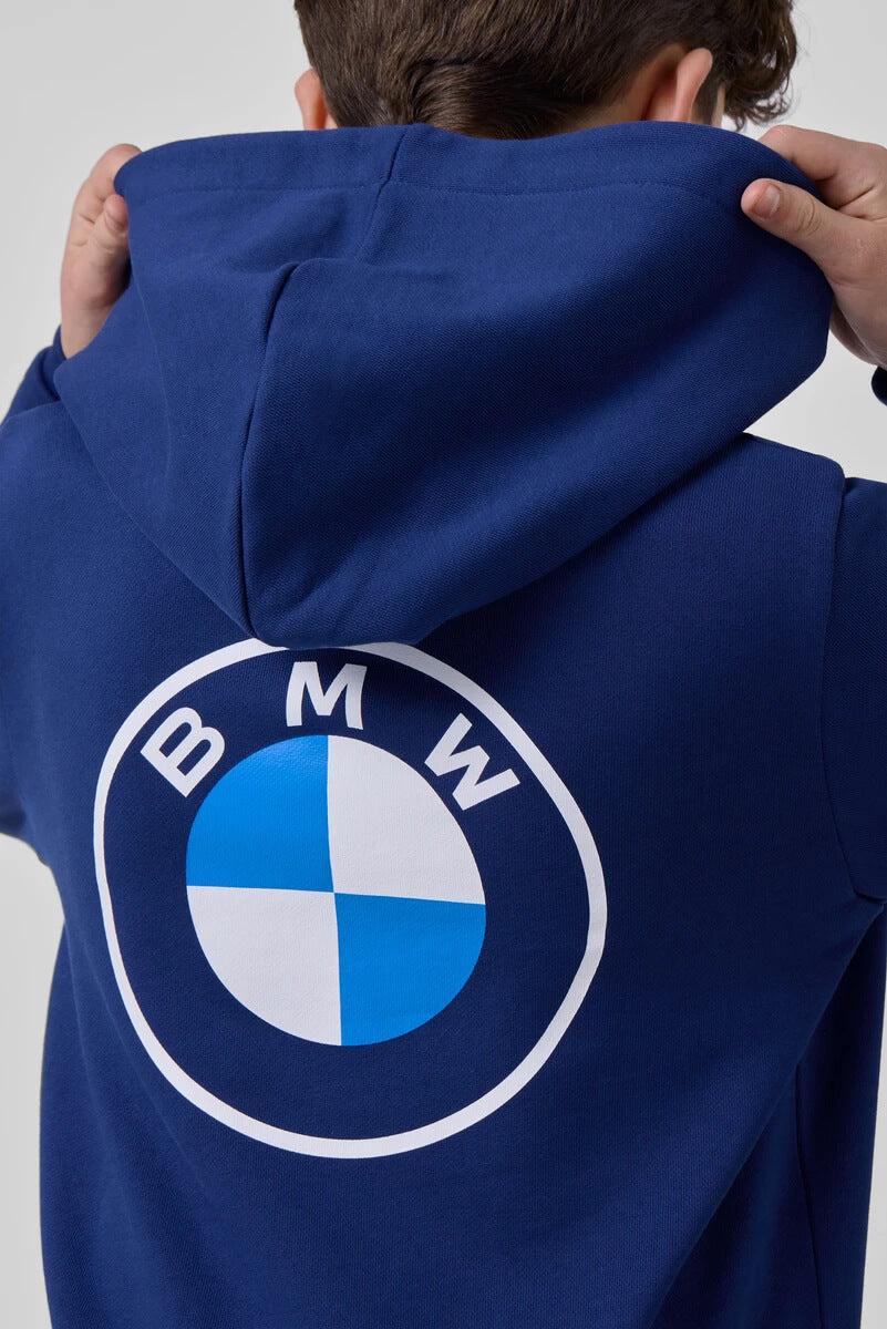 Bluza Dziecięca z Kapturem BMW Logo Reverse Blue 80145B5F570/575 80145B5F570 80145B5F571 80145B5F572 80145B5F573 80145B5F574 80145B5F575