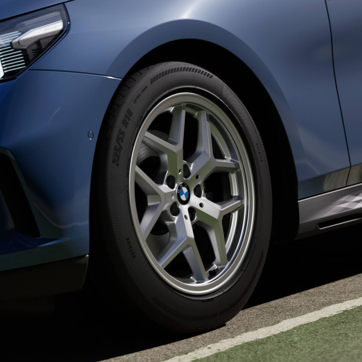 Koła zimowe BMW 18” Y-Spoke 932 Seria 5, (G60/G61) 36115A8E056