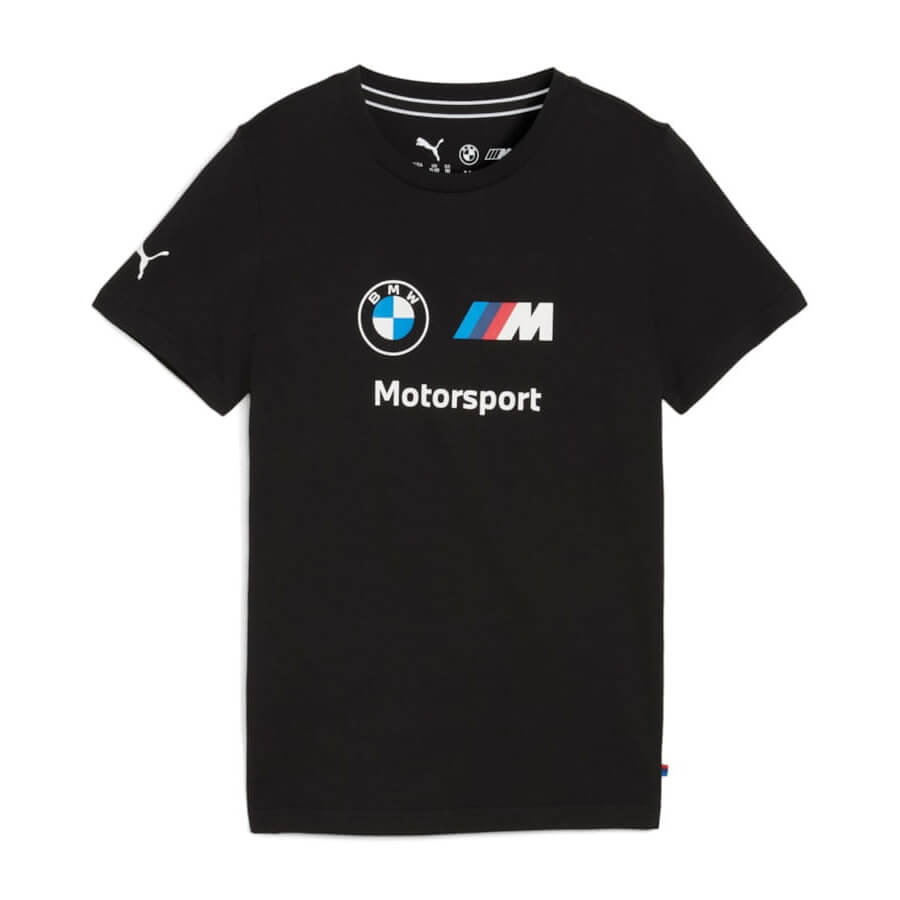 Koszulka dziecięca BMW M Motorsport Czarna