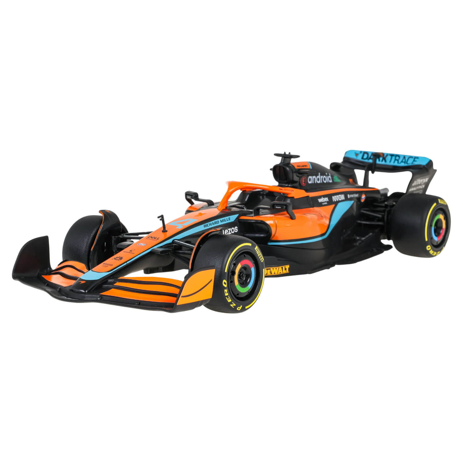 Metalowy Bolid McLaren F1 MCL36 1:24 Lando Norris 2022 Emilia Romagna GP