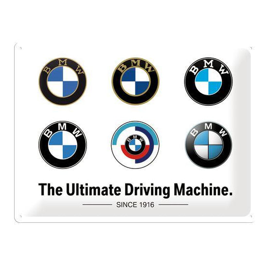 Tabliczka BMW 30x40 Logo Evolution 23296