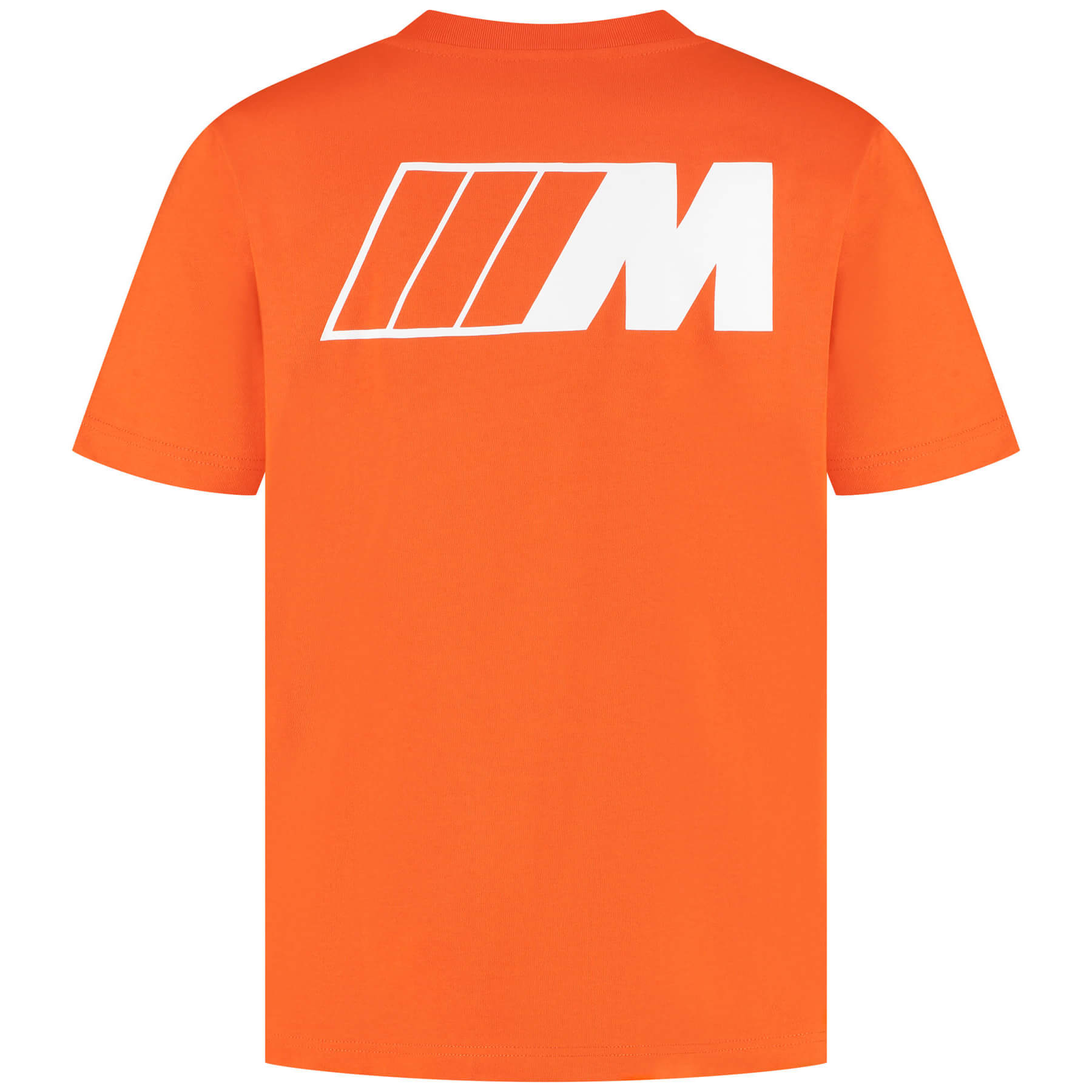 Koszulka BMW M Logo Reverse Pomarańczowa 80145B70C80/C85