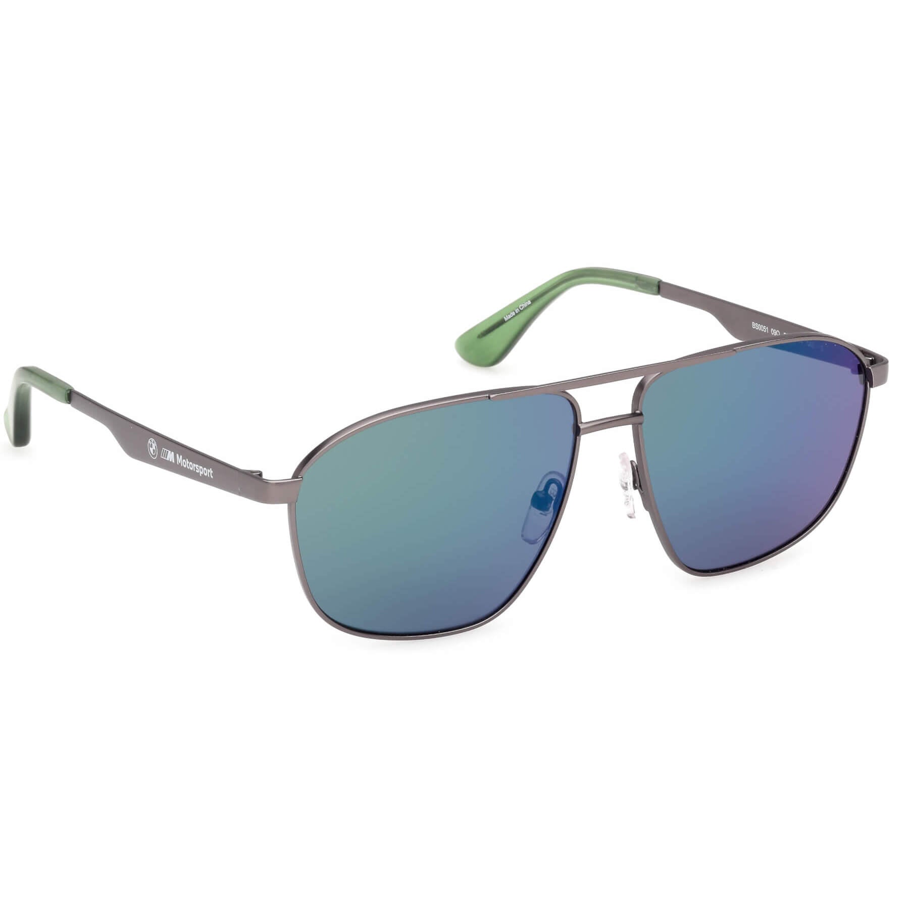 Okulary przeciwsłoneczne BMW M Motorsport Metal Green Pilot 80255B840B4