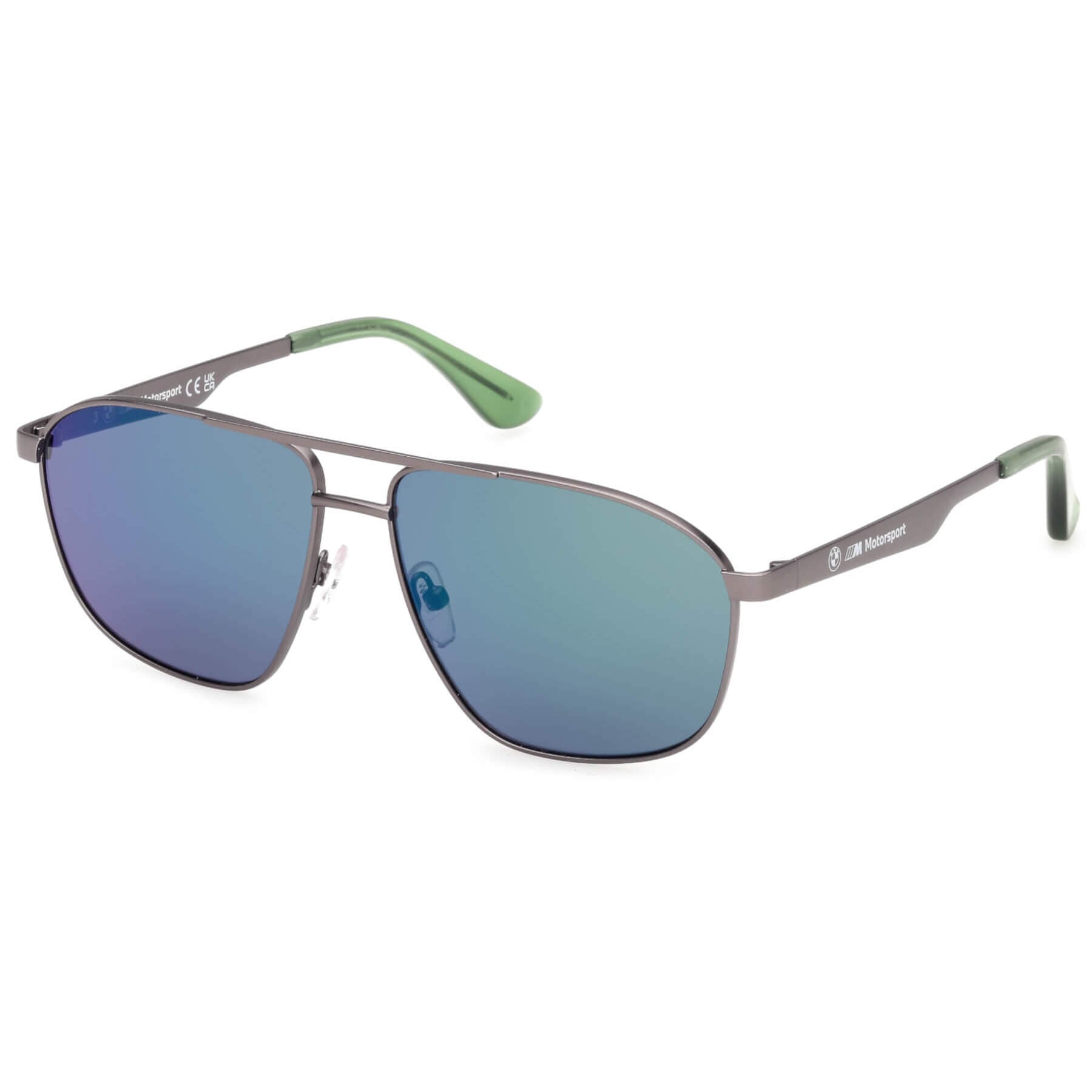 Okulary przeciwsłoneczne BMW M Motorsport Metal Green Pilot 80255B840B4