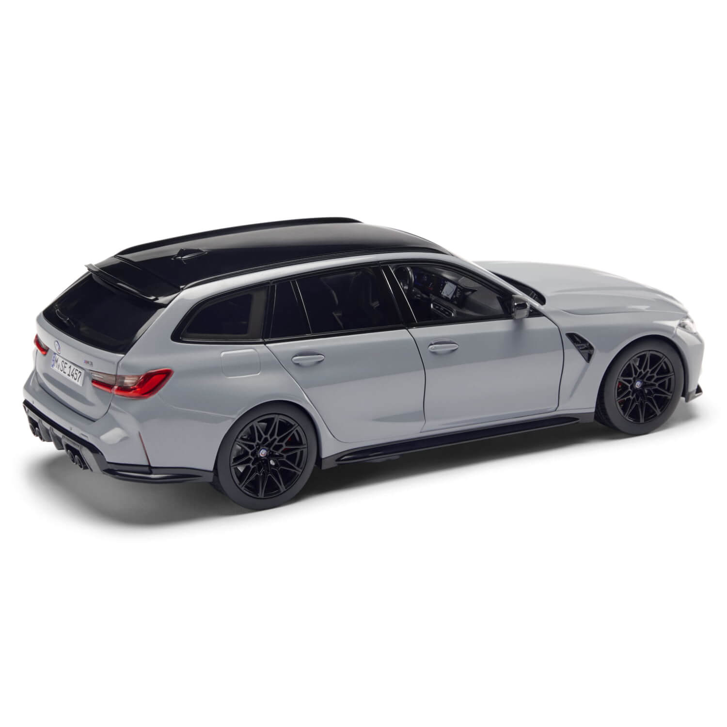 Miniatura BMW M3 Touring (G81) Brooklyn Grey 1:18 80435B308C4