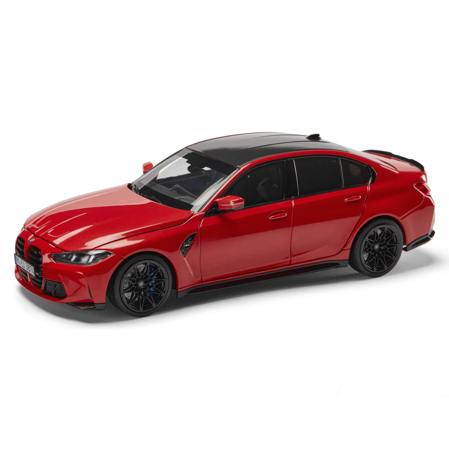Miniatura BMW M3 LCI (G80) Toronto Red Metalic 1:18 80435B6CBE0