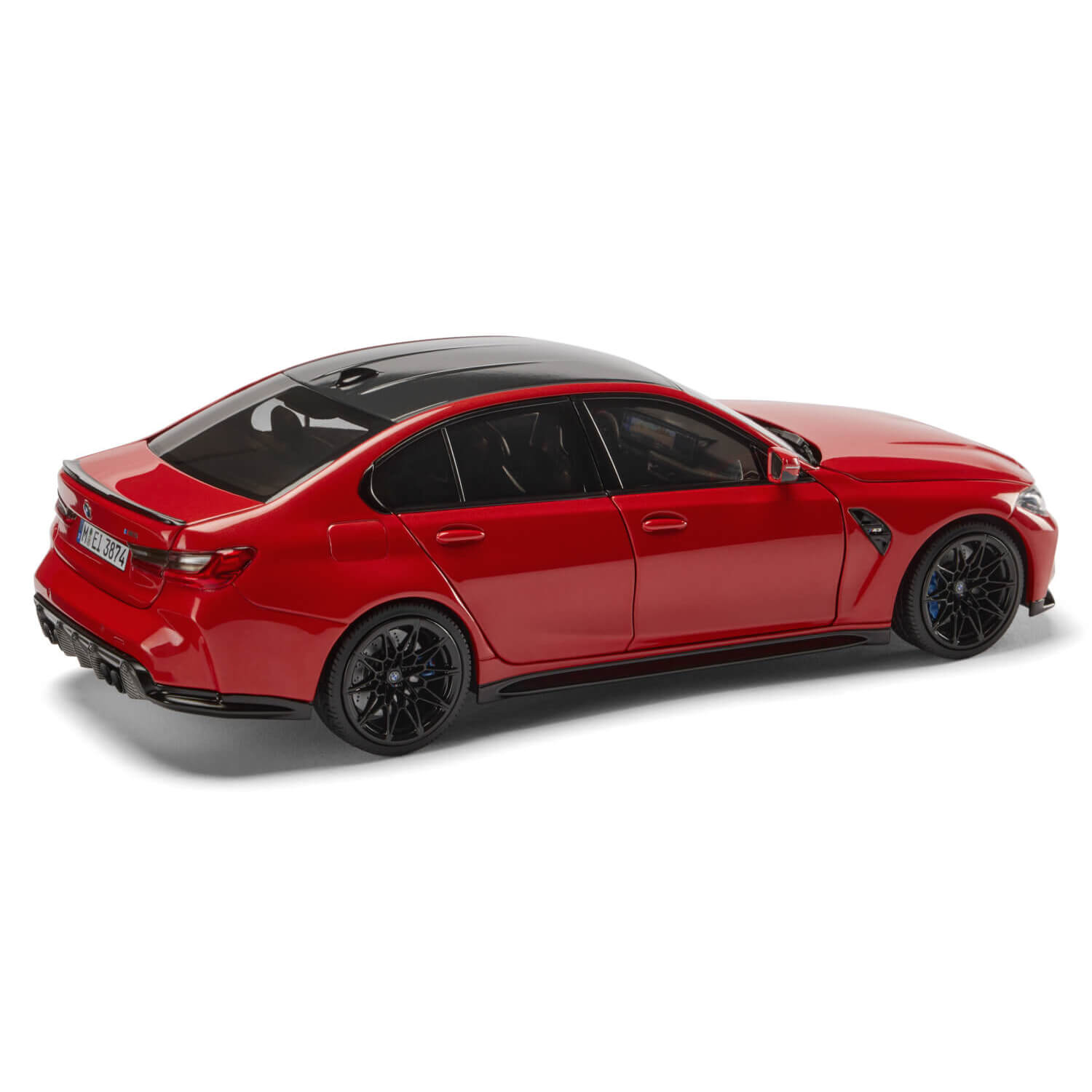 Miniatura BMW M3 LCI (G80) Toronto Red Metalic 1:18 80435B6CBE0