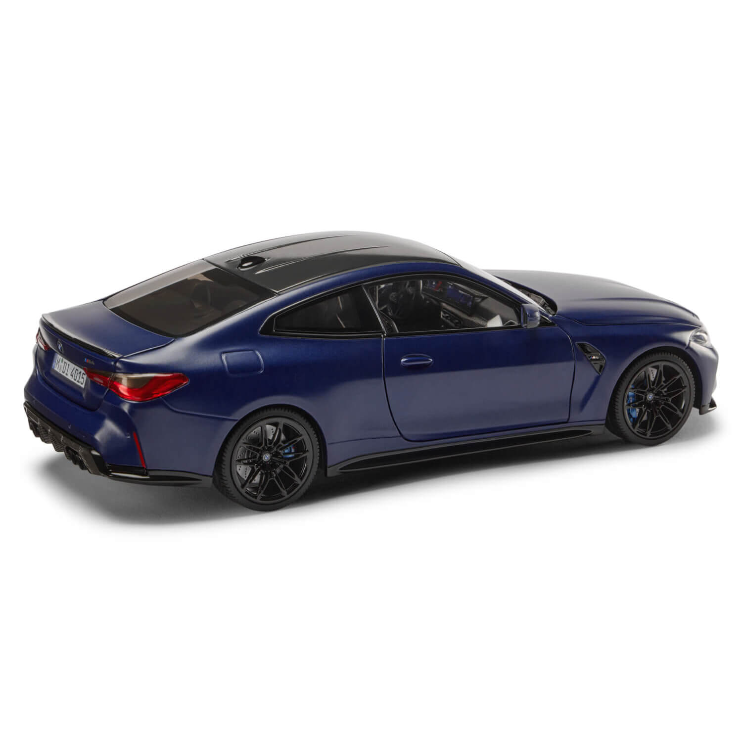 Miniatura BMW M4 Coupé LCI (G82) Frozen Blue Metalic 1:18 80435B6CBE1
