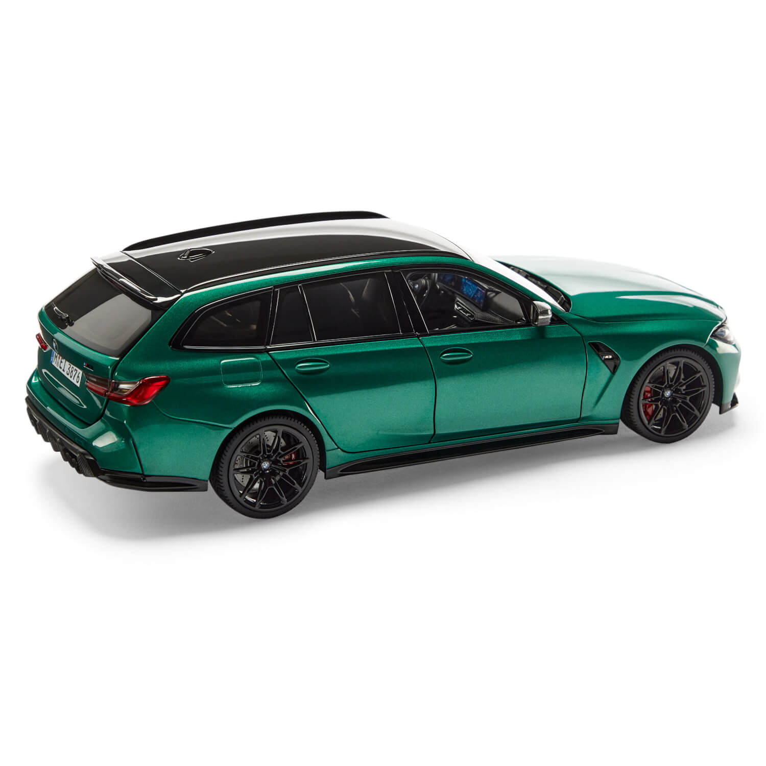 Miniatura BMW M3 Touring (G81) Isle of Man Green 1:18 80435B6CBE3