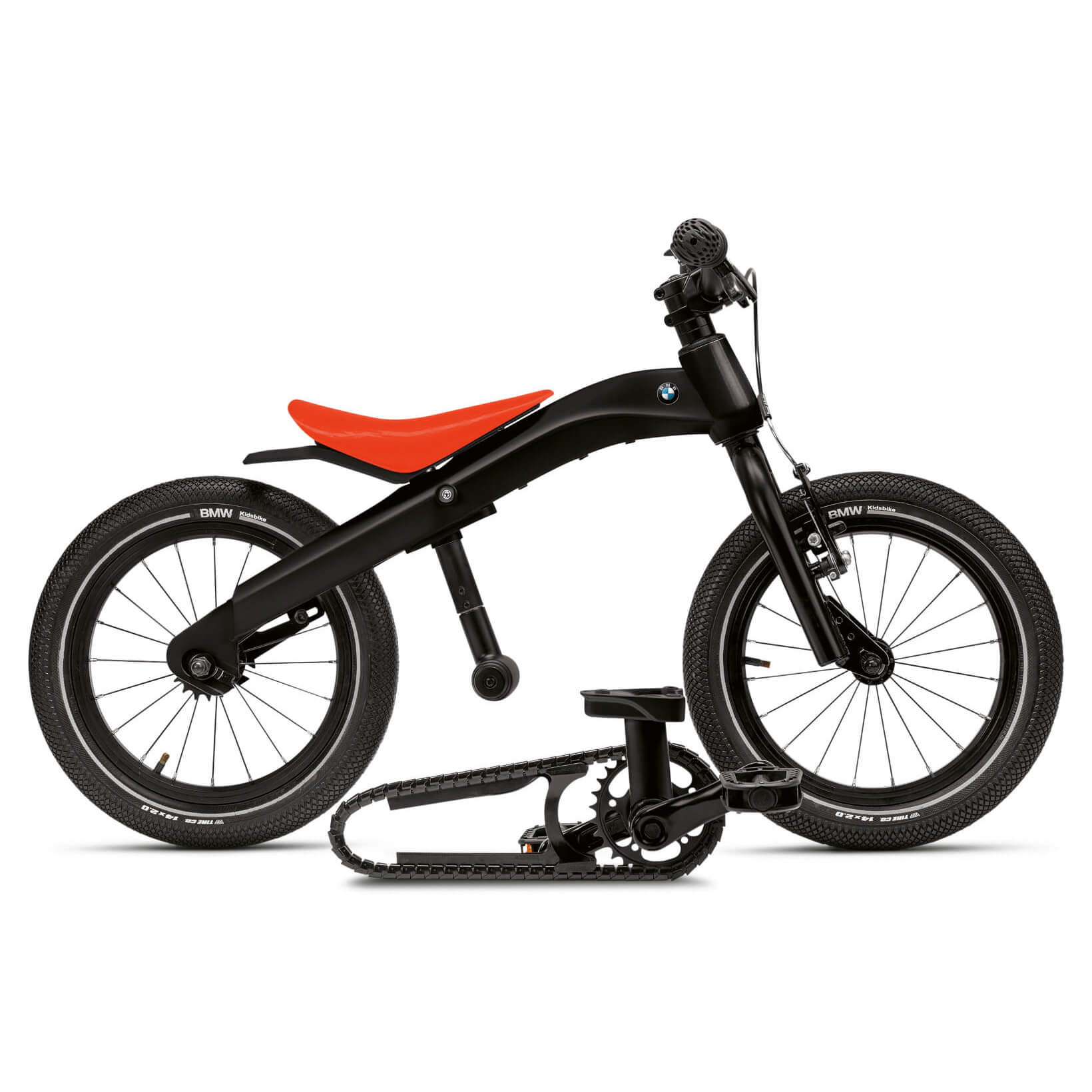 Rowerek dziecięcy BMW Kidsbike 14" 2w1 Czarny 80915B319B7