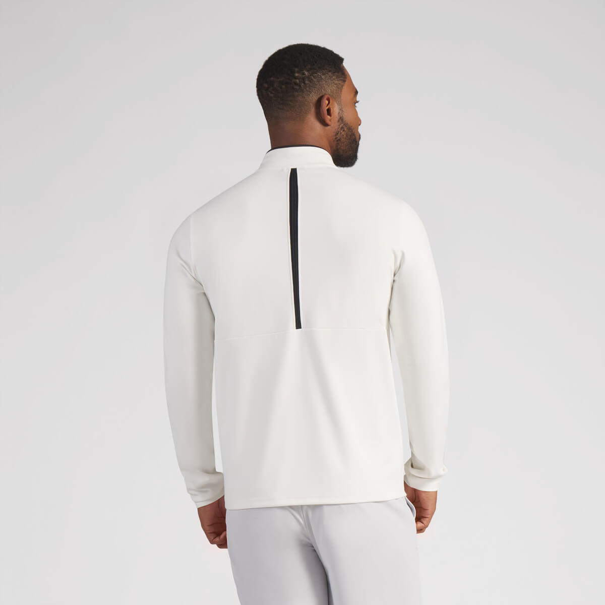 Bluza 1/4 Zip BMW Cloudspun Warm White 80145B83F39/F43