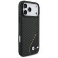 Etui iPhone 17 Pro Max 6.9" M Carbon Twisted Yellow Line MagSafe 3666339482312