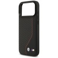 BMHMP17L25PCCSCKR Etui iPhone 17 Pro 6.27" M Carbon Twisted Red Line MagSafe 3666339482145
