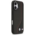 BMHMP17S25PCCSCKR Etui iPhone 17 6,27  Carbon Twisted Red Line MagSafe 3666339482121