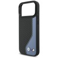 BMHMP17X25PCCSCBK Etui iPhone 17 Pro Max 6.9 M Carbon Twisted Blue Line MagSafe 3666339482954