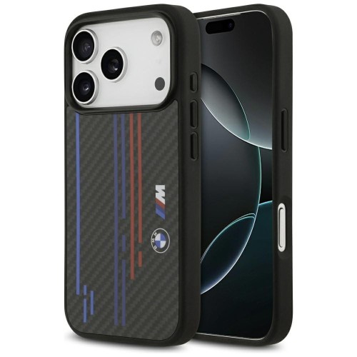 BMHMP17L25CFSTSK Etui iPhone 17 Pro 6,27" BMW M Kevlar Lines 3666339484064