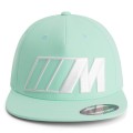 Czapka z daszkiem BMW M logo 3D Miętowa 80165B5F615