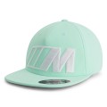 Czapka z daszkiem BMW M logo 3D Miętowa 80165B5F615