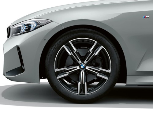 Koła zimowe BMW 18” M Double Spoke 848M Seria 3 (G20/G21), 2 (G42), 4 (G22/G23) 36115B84309/311