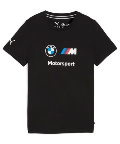 Koszulka T-shirt dziecięca BMW M Motorsport Czarna 62126401 PU62126401