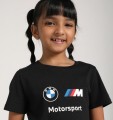 Koszulka T-shirt dziecięca BMW M Motorsport Czarna 62126401 PU62126401