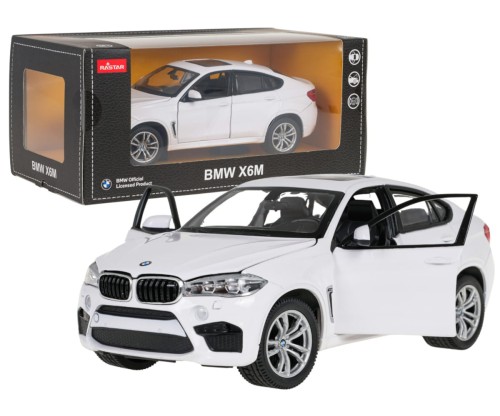 Miniatura BMW X6M 1:24 Biały 6930751311084