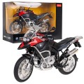 Model Motocykla BMW R 1200 GS (K25) 1:9 Metalowy Czerwony ZAU.42000.CR 5903864956153