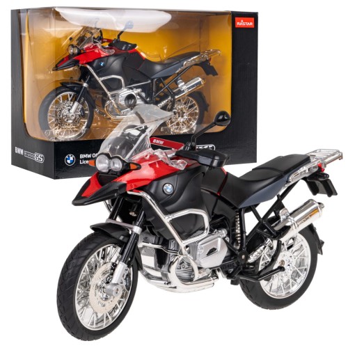 Model Motocykla BMW R 1200 GS (K25) 1:9 Metalowy Czerwony ZAU.42000.CR 5903864956153