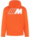 Bluza z kapturem BMW ///M Pomarańczowa 80145B70CB0/CB5 80145B70CB1 80145B70CB2 80145B70CB3 80145B70CB4 80145B70CB5 Bluza z kapturem BMW M Logo Reverse Pomarańczowa