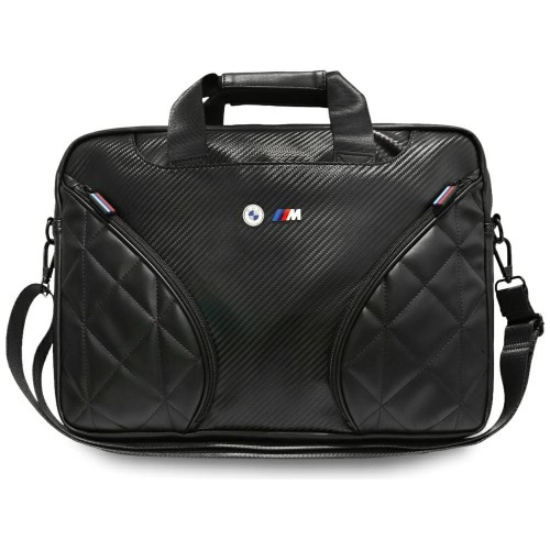 Torba na laptopa 15" BMW Carbon Pockets Metal Logo 3666339478438 BMCB15PCASEPOK