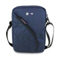 Torba na ramię BMW M Nylon Pockets Metal Logo 8" Navy 3666339540319 BMTB8PNYPOV