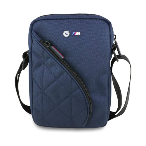 Torba na ramię BMW M Nylon Pockets Metal Logo 8" Navy 3666339540319 BMTB8PNYPOV