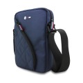 Torba na ramię BMW M Nylon Pockets Metal Logo 8" Navy 3666339540319 BMTB8PNYPOV
