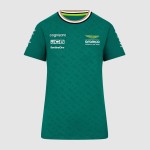 Koszulka damska Polo Aston Martin F1 Team 2025