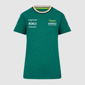 Koszulka damska Polo Aston Martin F1 Team 2025