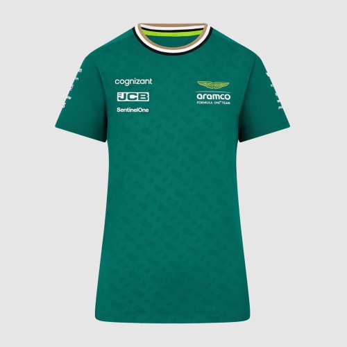 Koszulka damska Polo Aston Martin F1 Team 2025