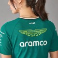 Koszulka damska Polo Aston Martin F1 Team 2025