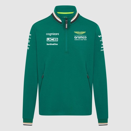 Bluza z suwakiem 1/4 Aston Martin F1 Team 2024