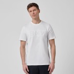 Koszulka BMW Wordmark Embossed Unisex Biała 80145B5F4F1/4F6