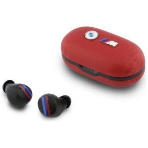 Słuchawki Bluetooth TWS BMW M Czerwone 3666339593872