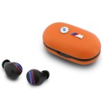 Słuchawki Bluetooth TWS BMW M Pomarańczowe 3666339593896